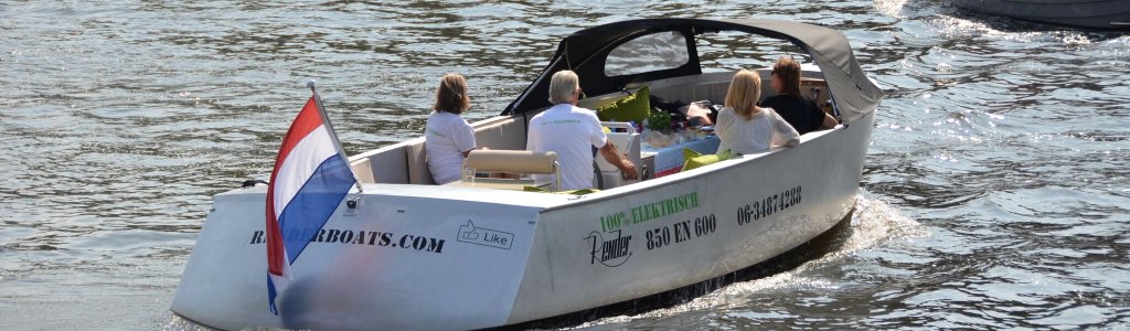 Elektrische sloep Renderboat